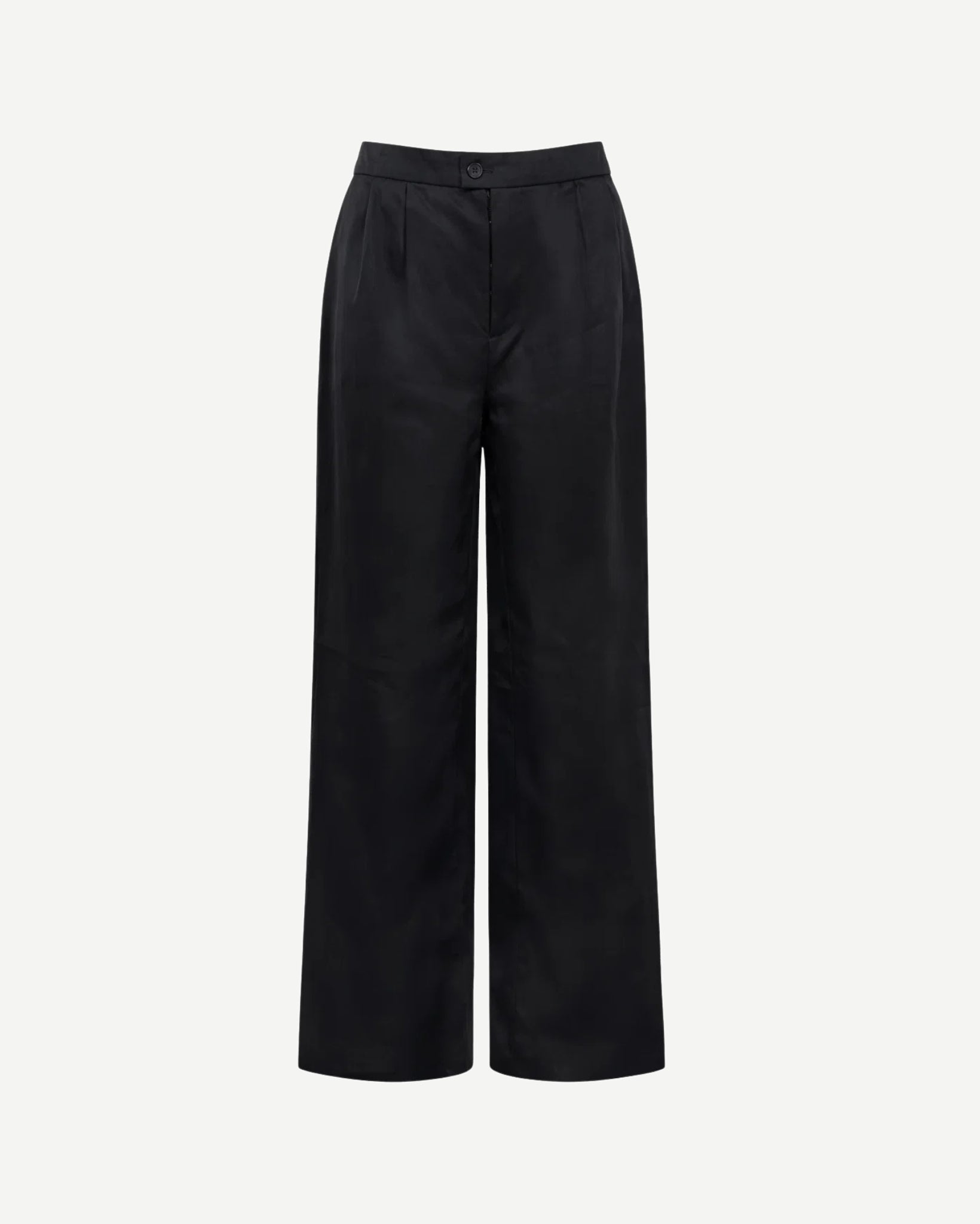 Tailory_Trousers_Black_BoxPleat_WideLeg_FrontView