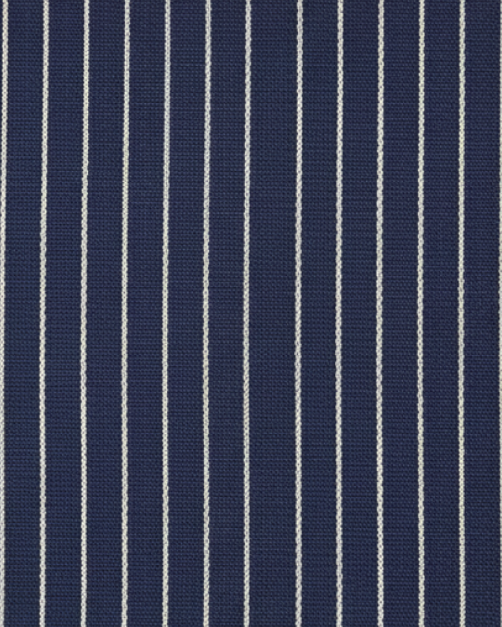 Tailory black Italian wool pinstripe fabric swatch