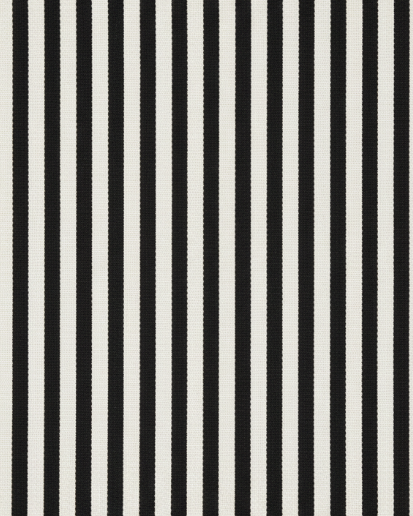 Tailory black and white cotton multi-directional stripe fabric swatch