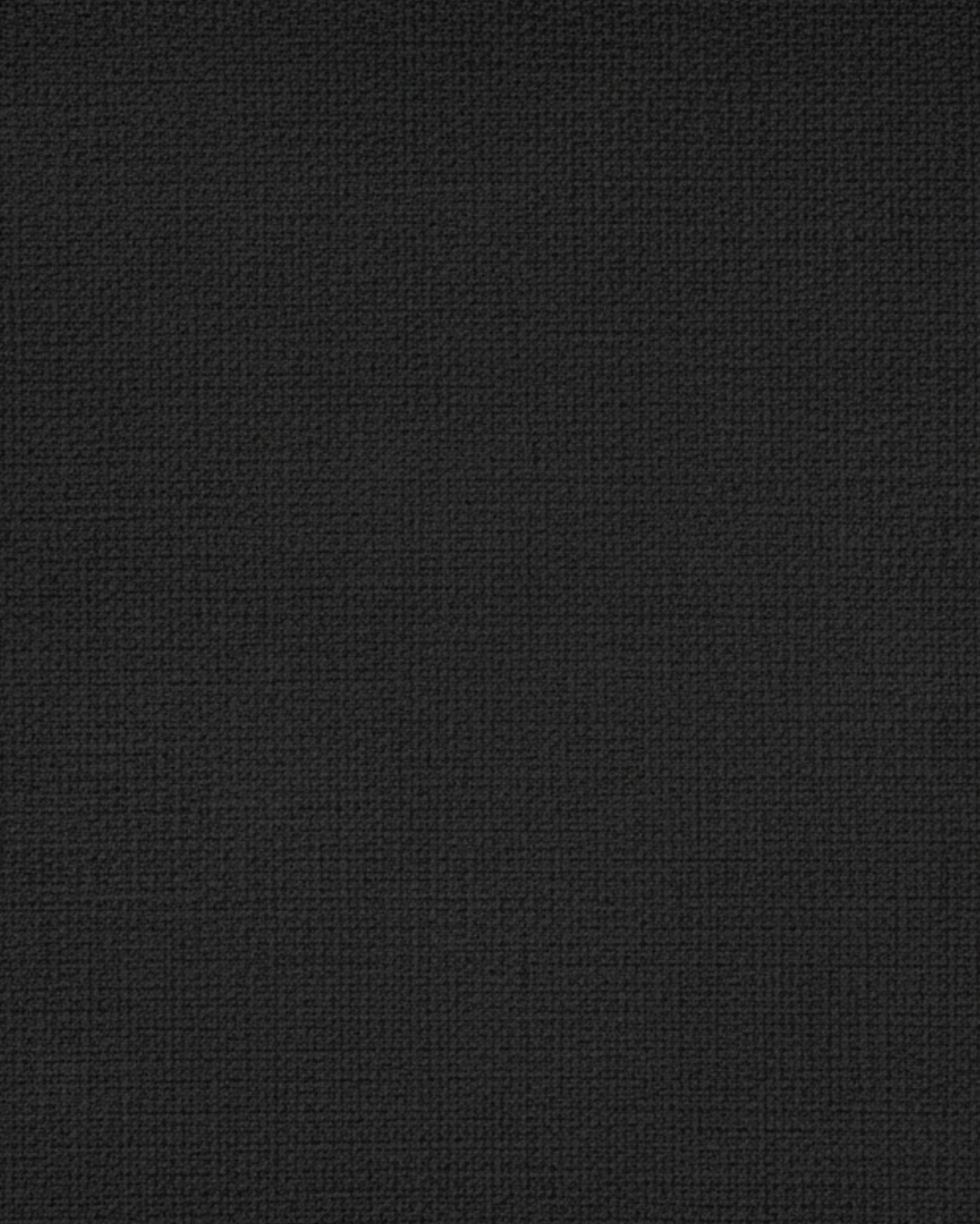 Tailory black wool-blend formal vest suiting fabric swatch