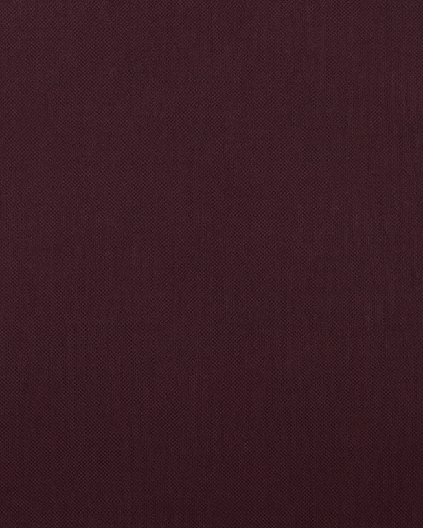 Tailory burgundy solid suiting fabric swatch.