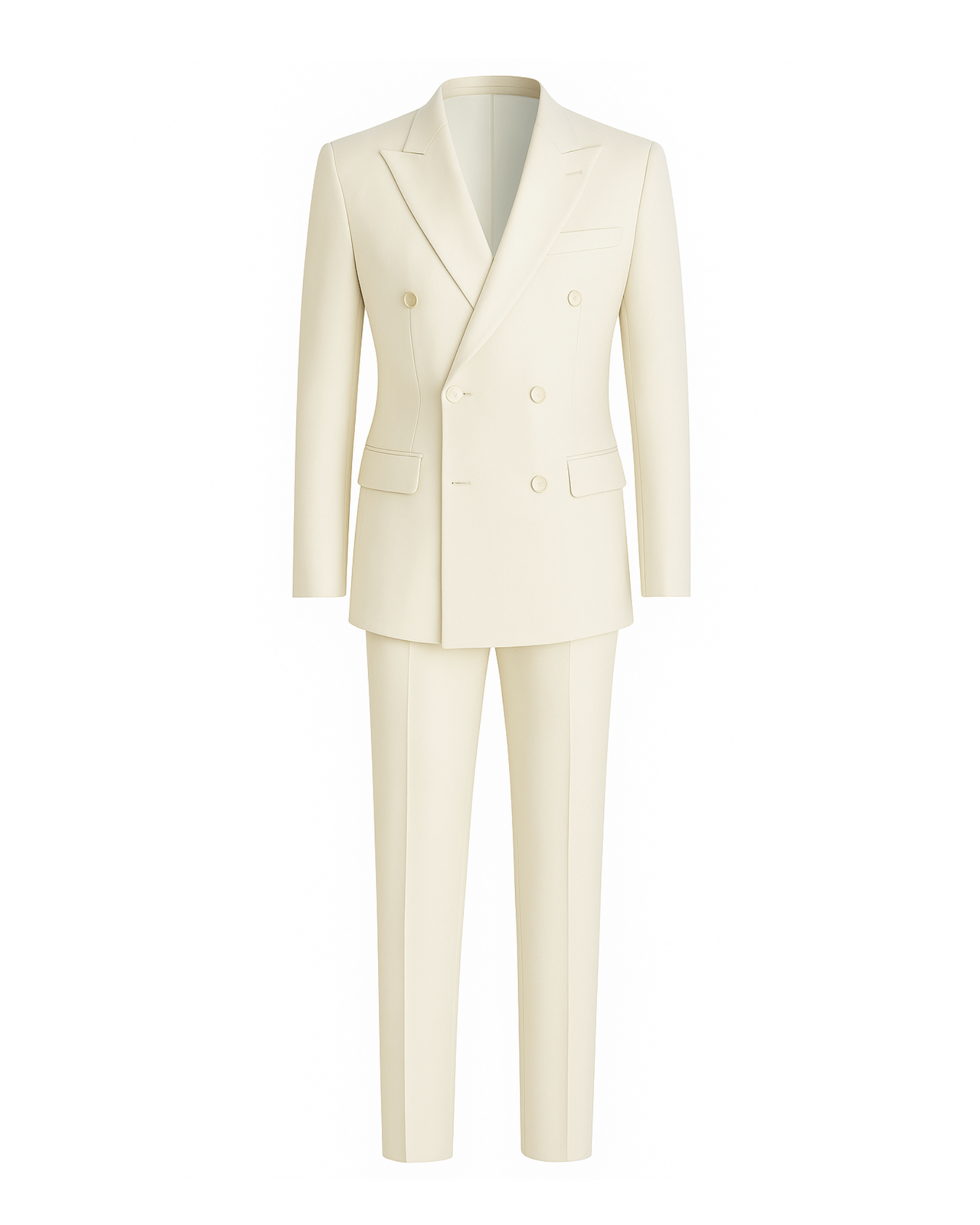 Contemporary Double Breasted Suit Set - Suit Set - The Tailory New York
