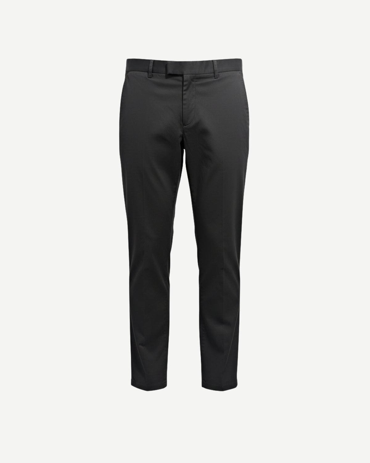 Tailory dark charcoal tailored chino trousers front view