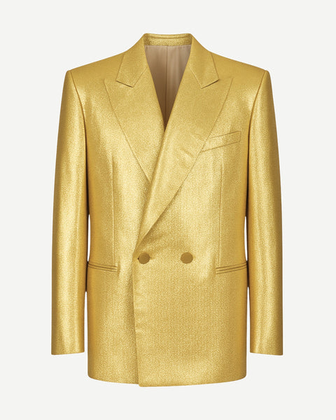 Gold Suit Jacket | V Magazine Golden Rules Series | The Tailory