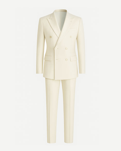 Contemporary Double Breasted Suit Set - Suit Set - The Tailory New York