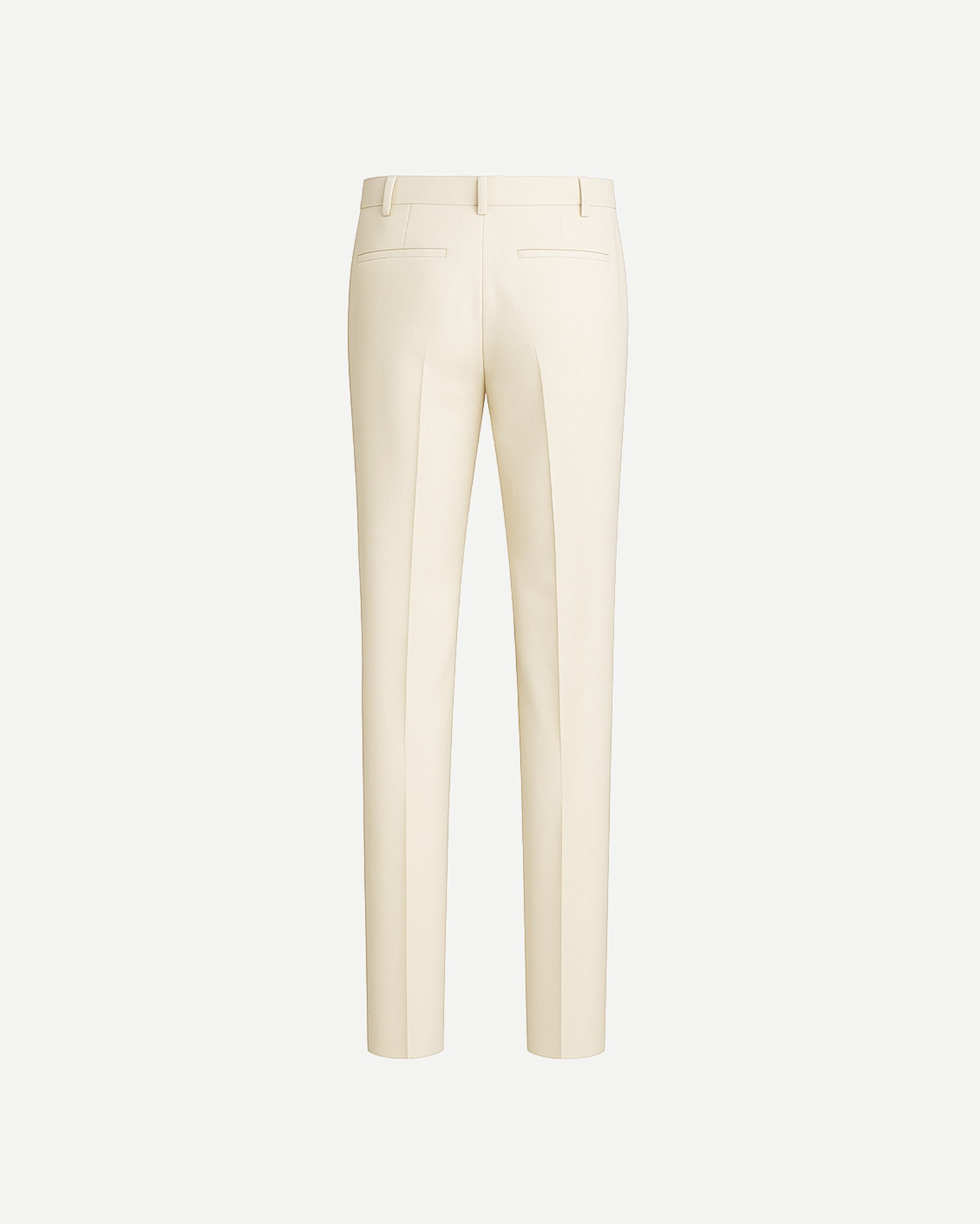 Slim - Fit Contemporary Formal Trousers - Trousers - The Tailory New York