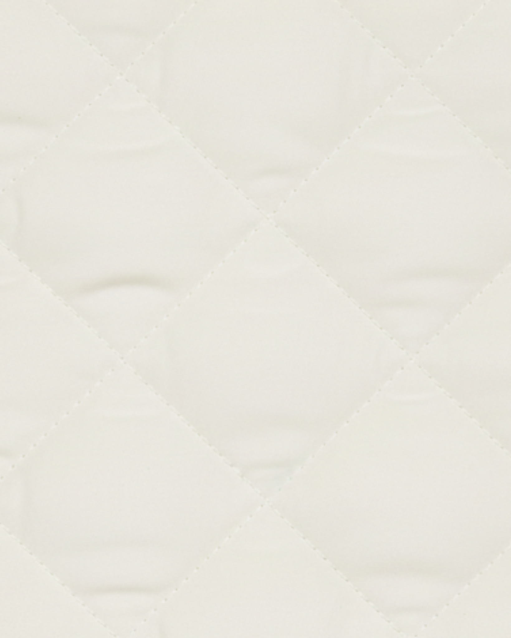 Tailory ivory Loro Piana silk lotus quilted fabric swatch