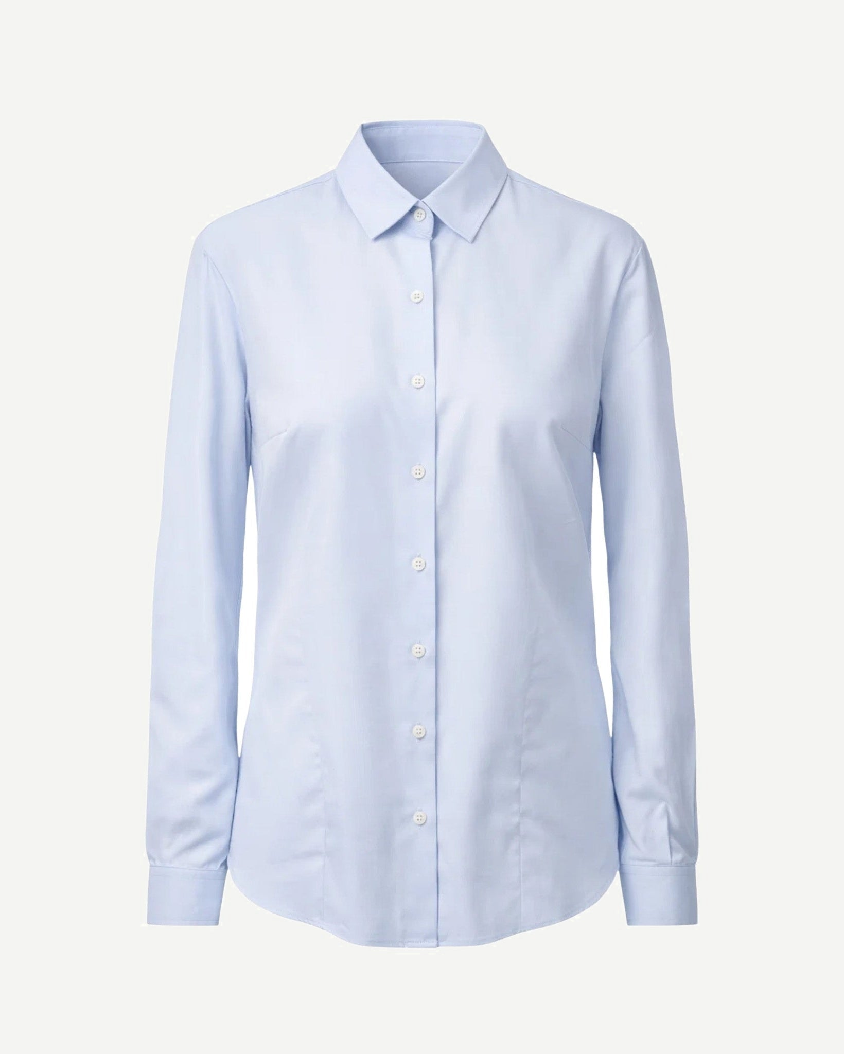 Tailory light blue tailored shirt front view