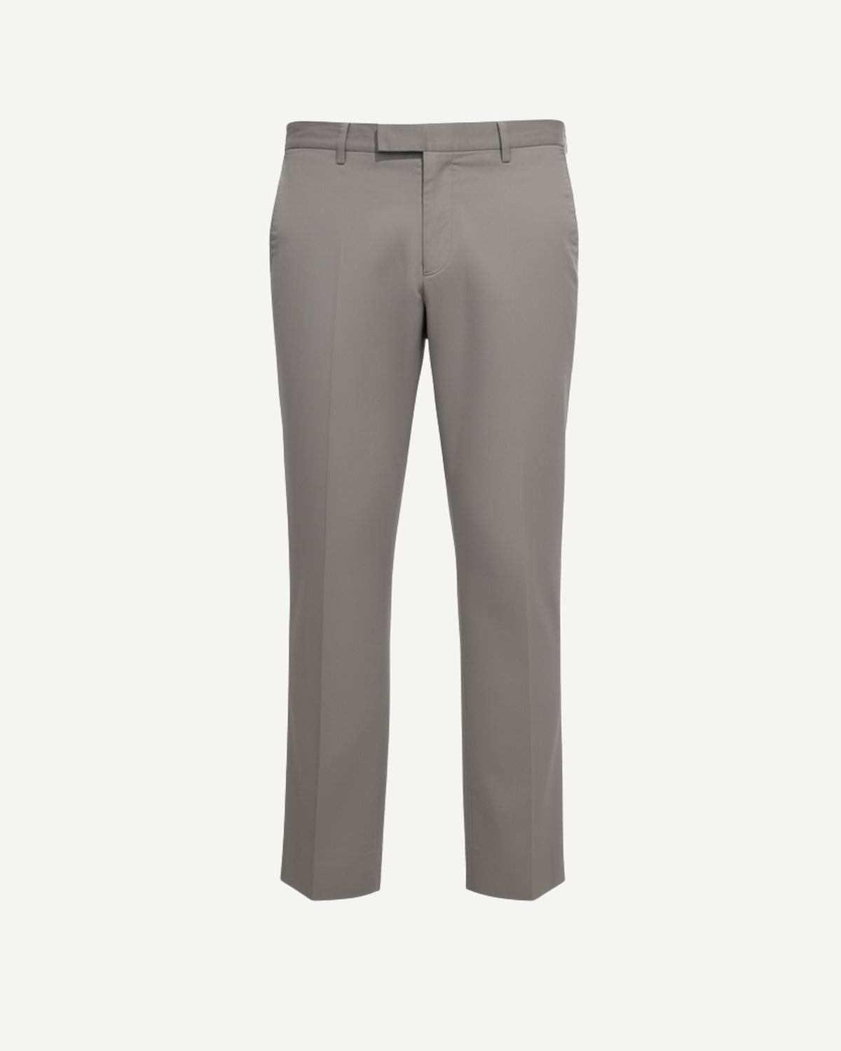 Tailory light grey tailored chino trousers front view