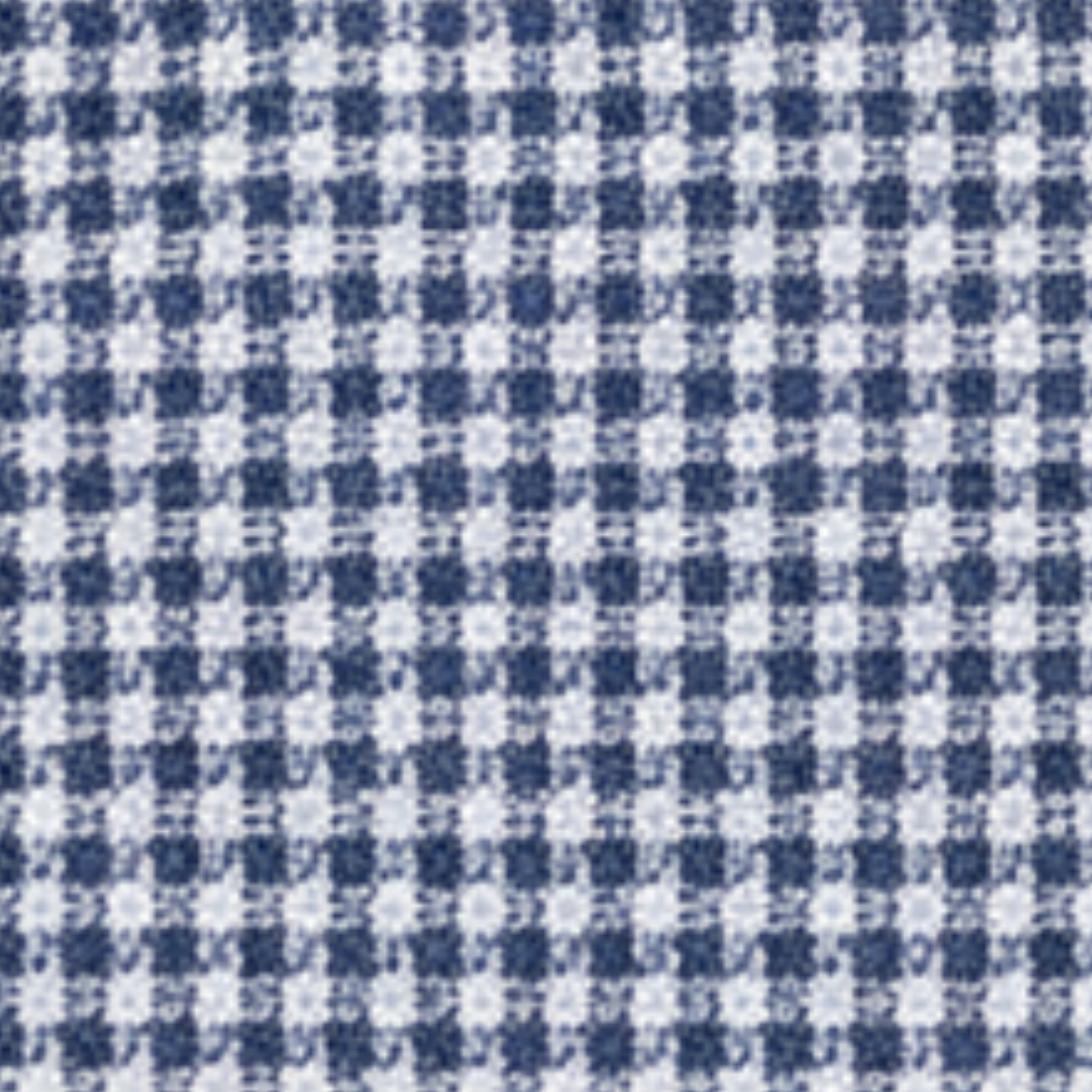 Tailory light blue white micro-gingham fabric swatch with crisp cotton texture and button-front detailing