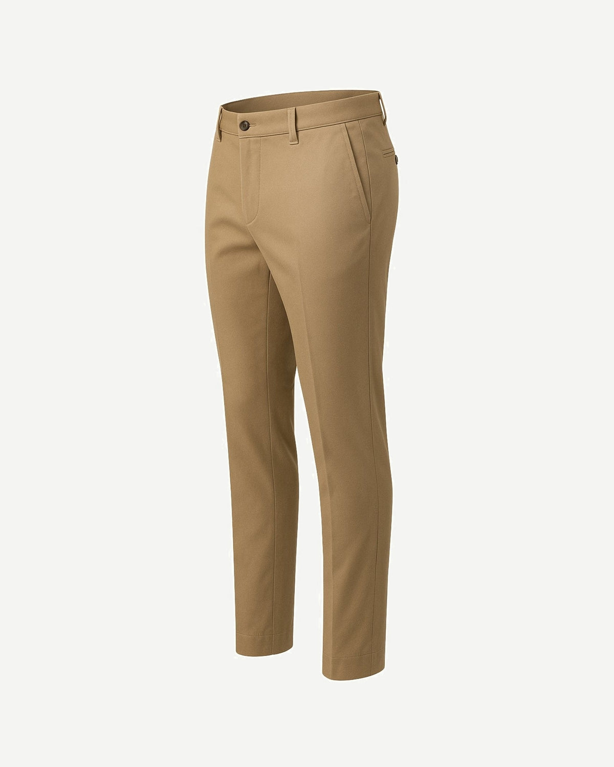 Tailory khaki slim-fit chinos side view