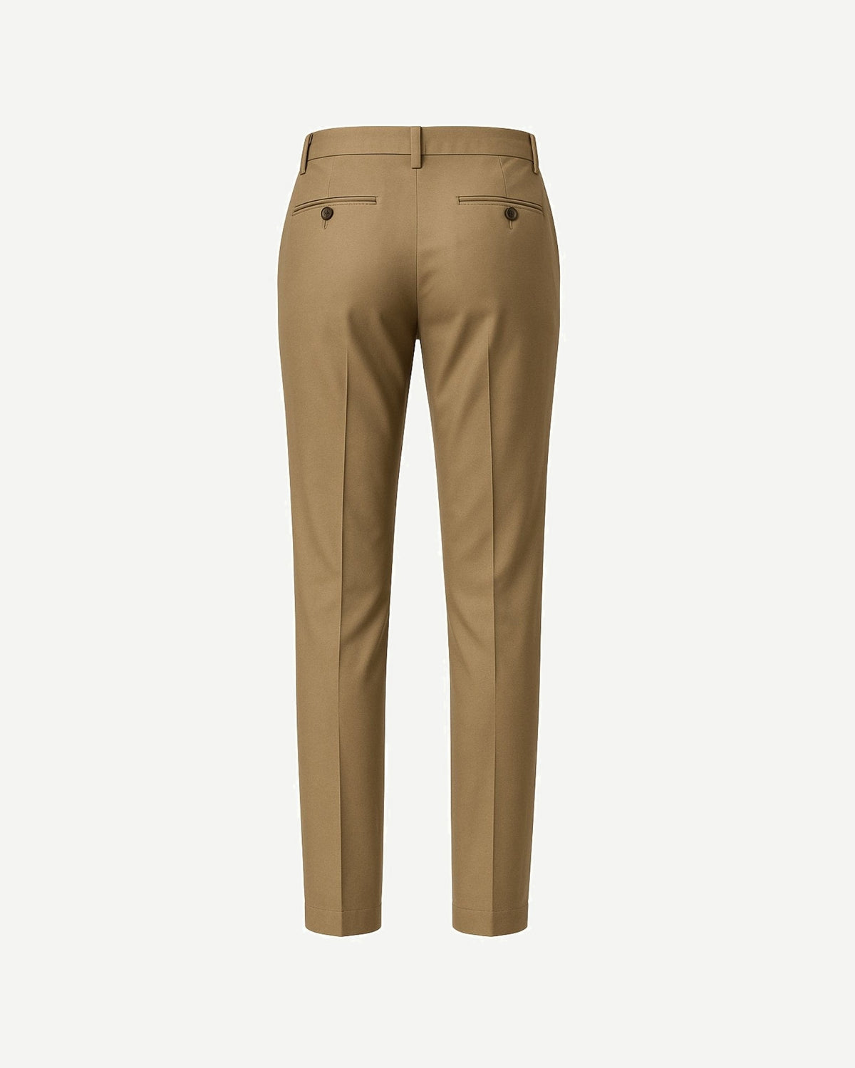Tailory khaki slim-fit chinos back view