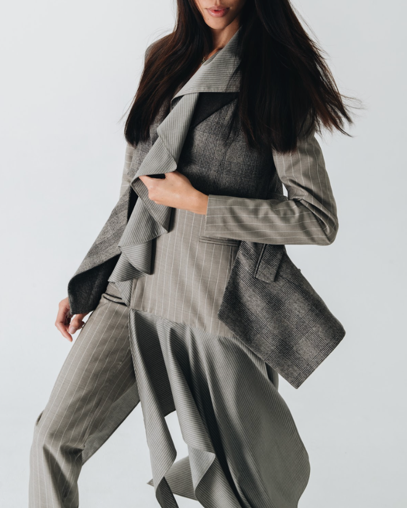 trousers and blazer model pic