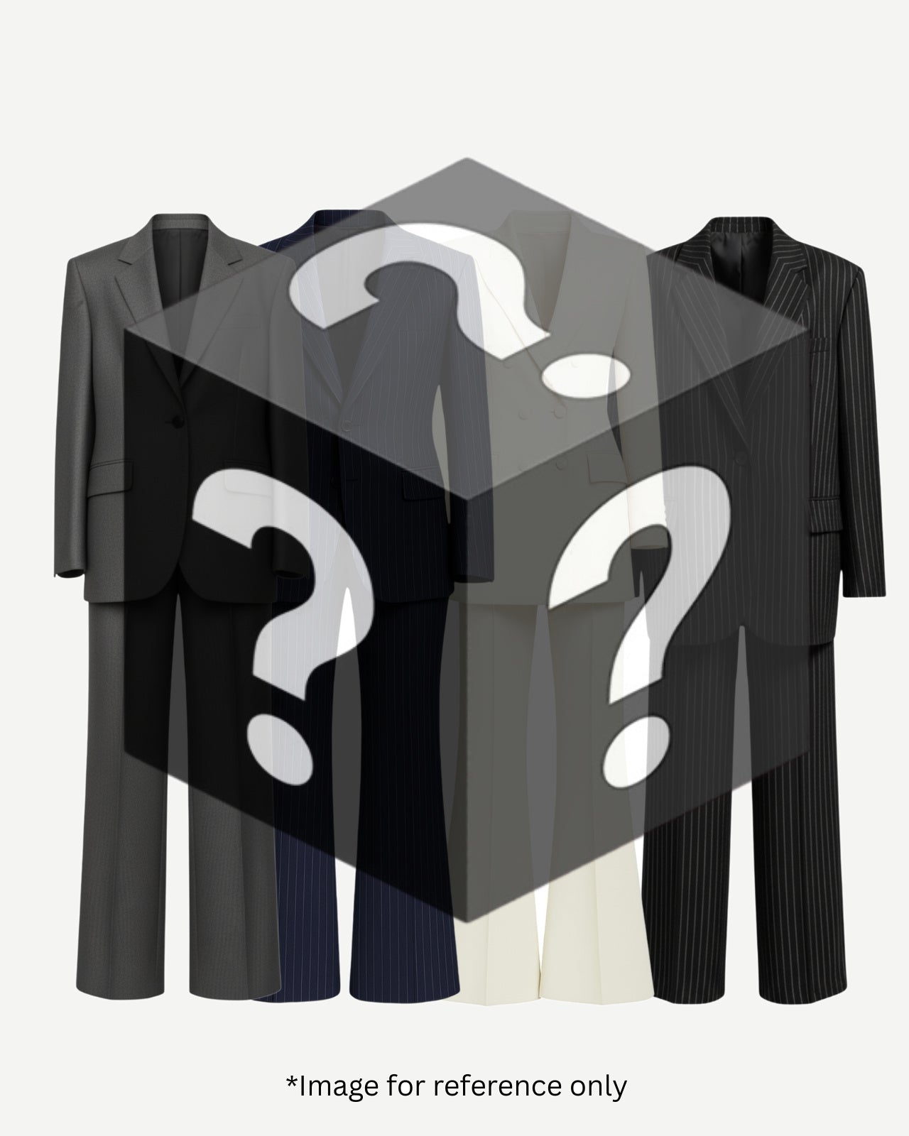 Tailory multicolor mystery suit set placeholder front view