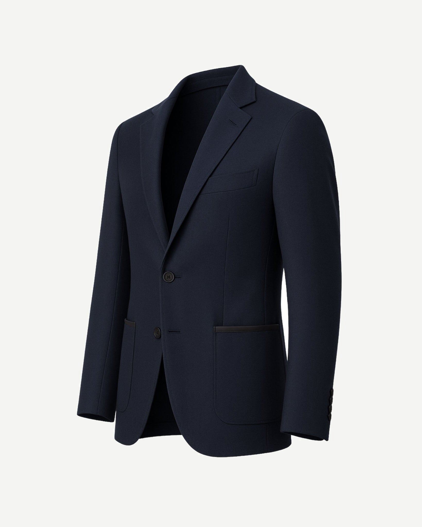 Tailory navy Commodore blazer side view