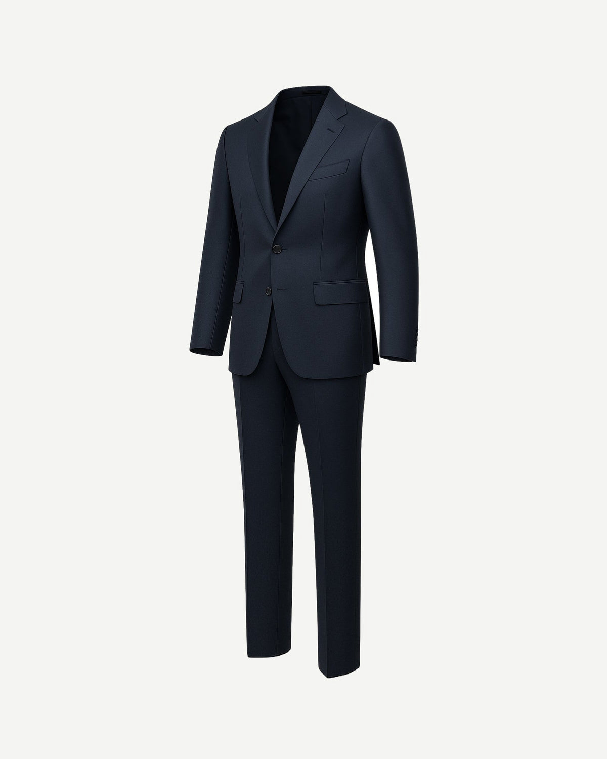 Tailory navy everyday wool suit side view