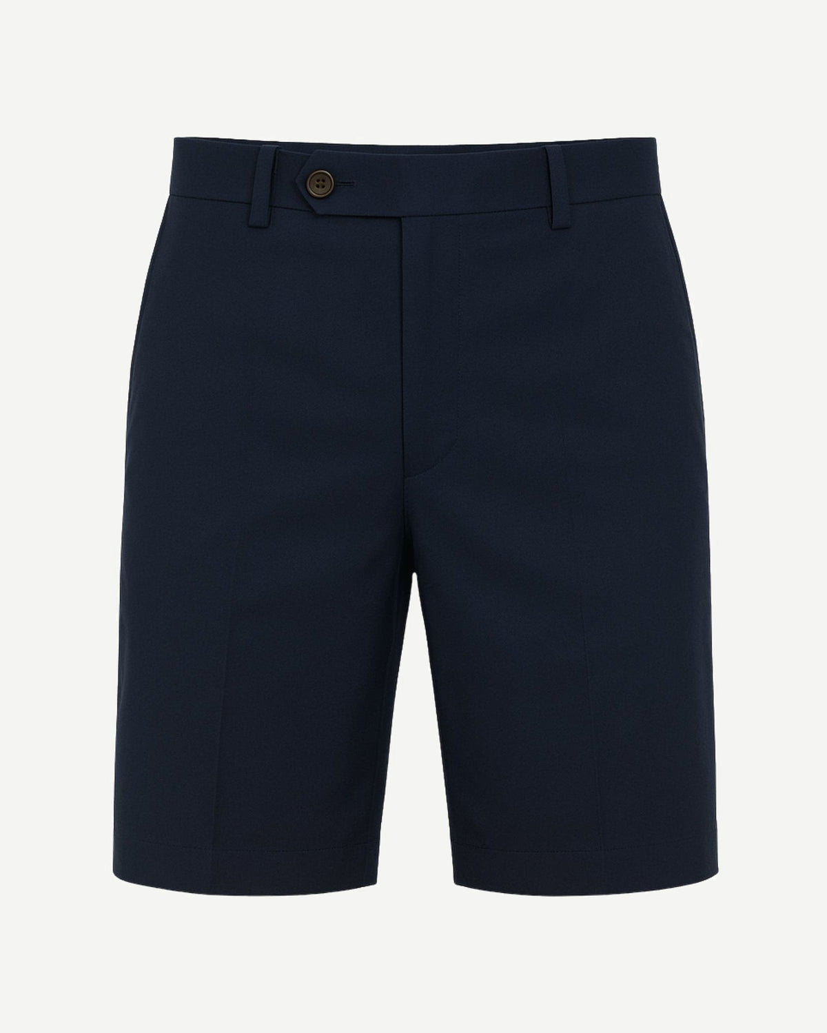 Tailory navy tailored shorts front view