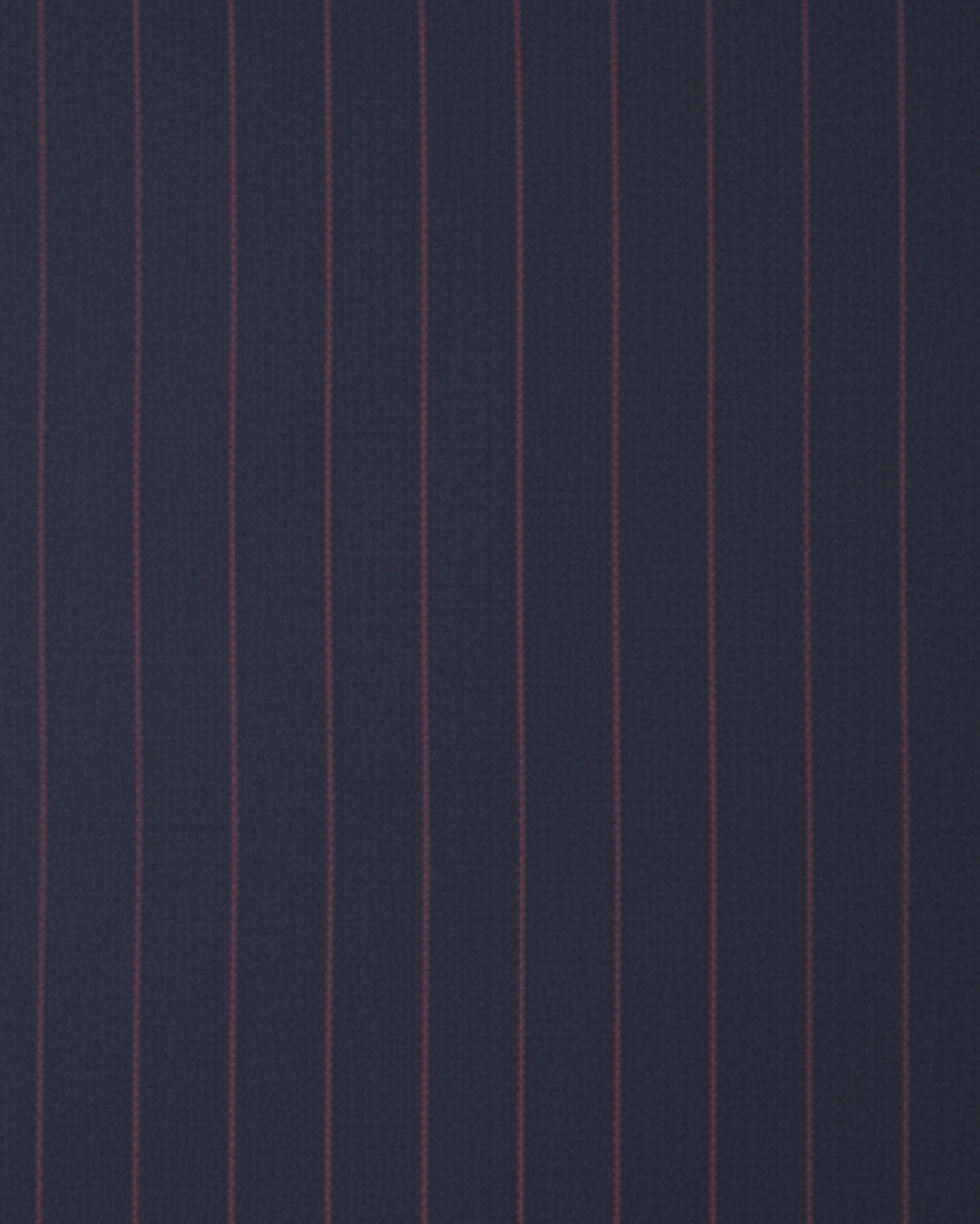 Tailory navy pinstripe wool-blend suiting fabric swatch
