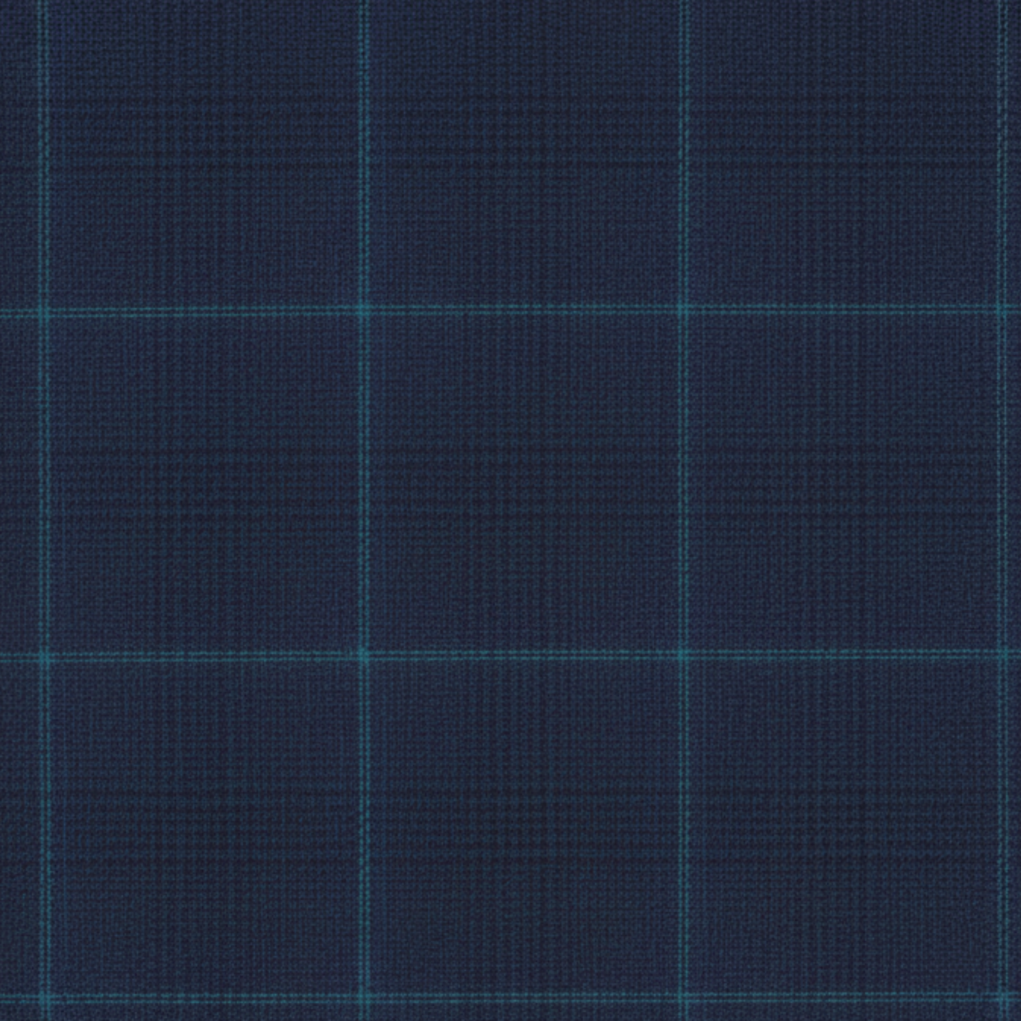 Tailory navy windowpane wool-blend structured fabric swatch