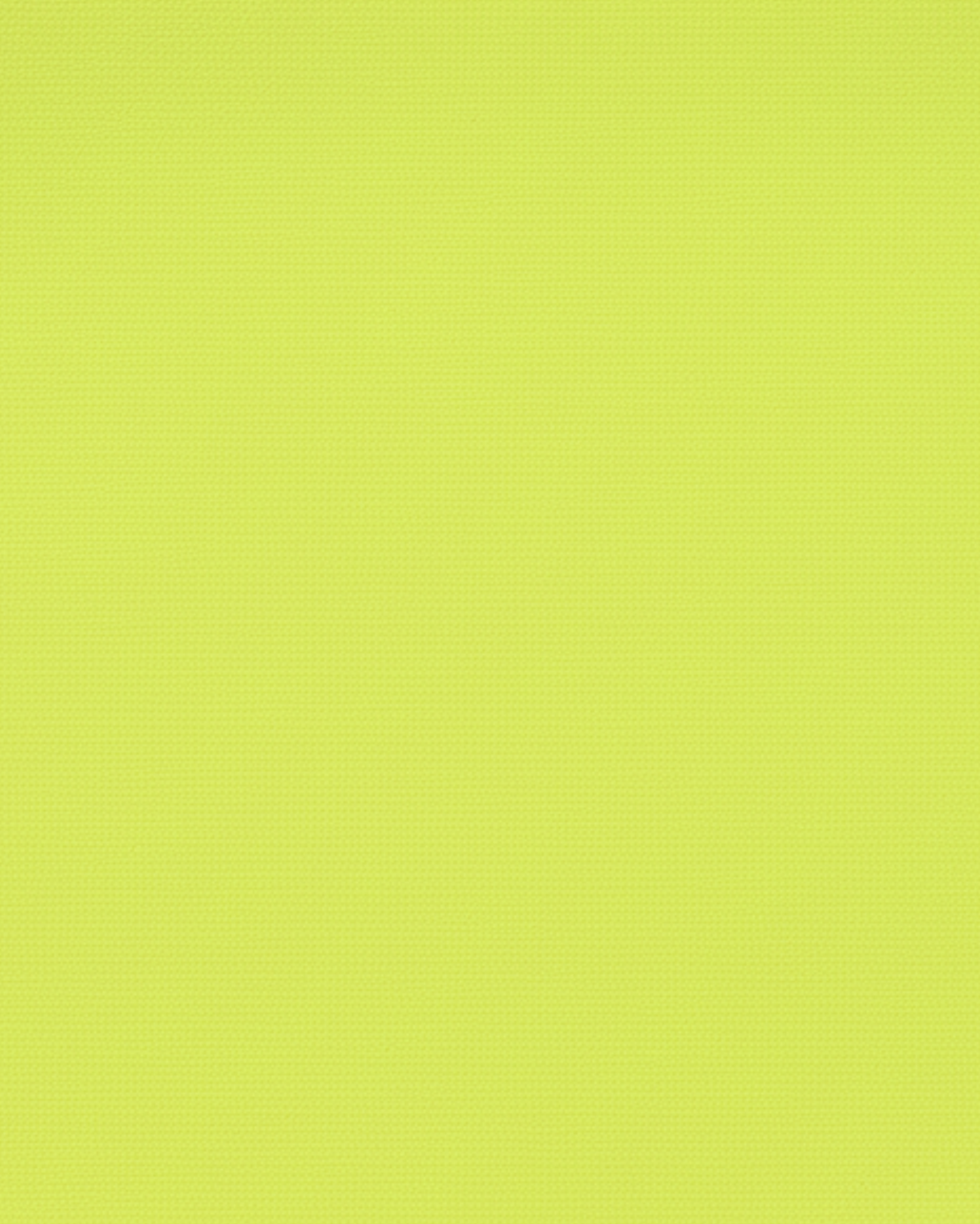 Tailory neon yellow wool-blend suiting fabric swatch