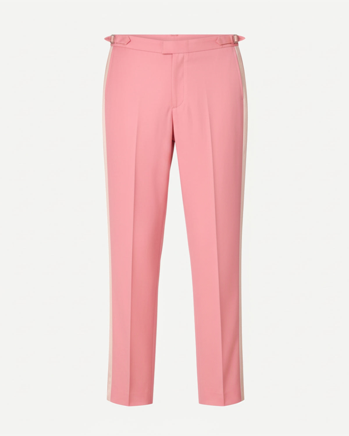 Pink pants on a white background