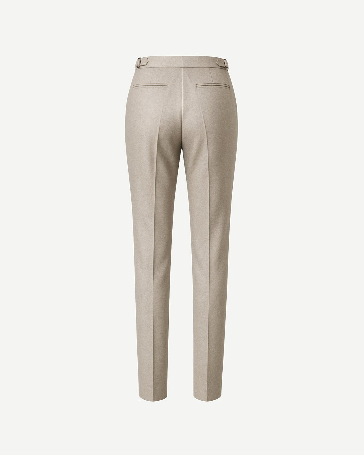 Tailory stone flannel Regatta trousers back view