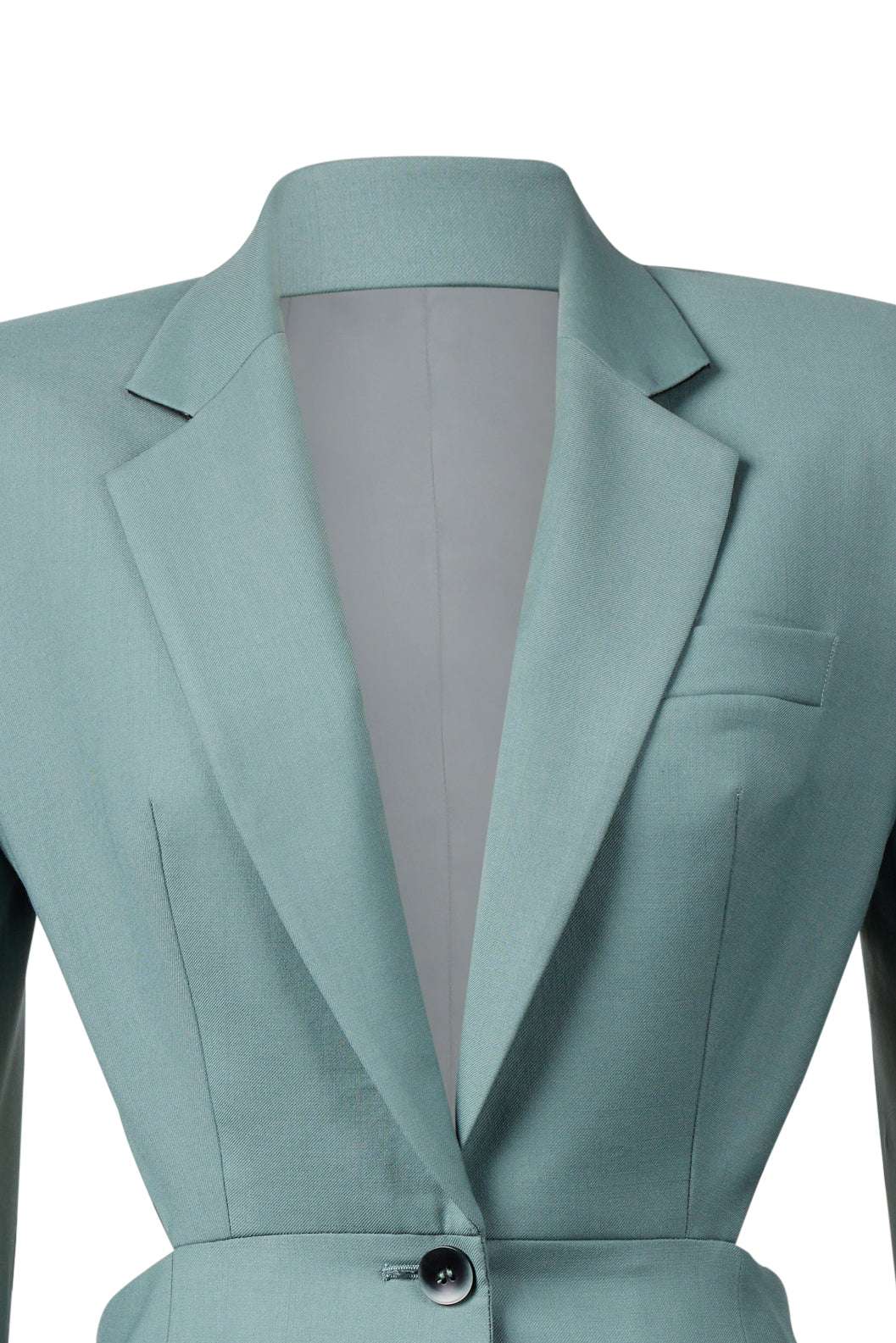 Designer Fitted Blazer with Back Cutout