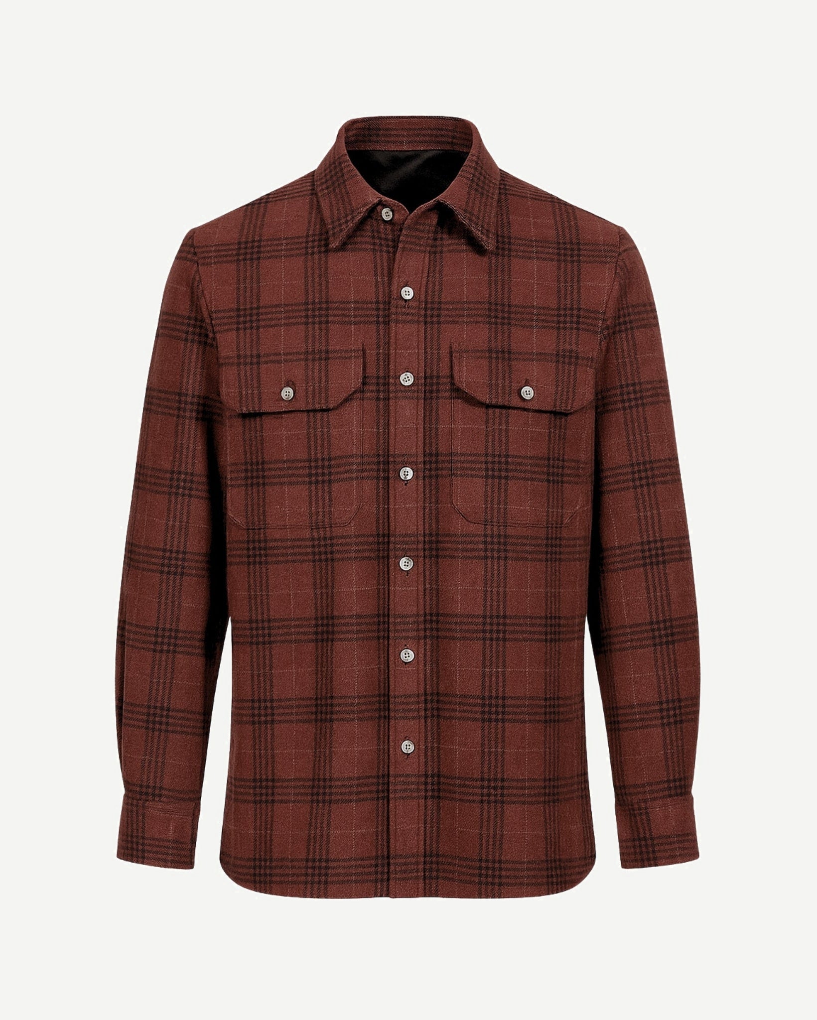 Tramonto Sunset Shirt Jacket — Lightweight Elegance with Luxe Pearl Accents