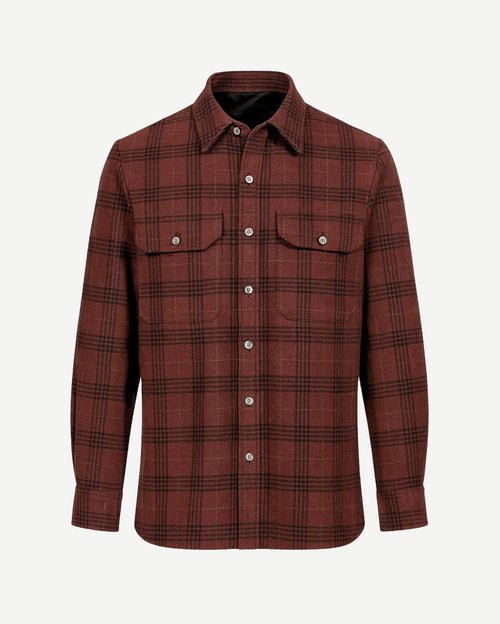 Tramonto Sunset Shirt Jacket — Lightweight Elegance with Luxe Pearl Accents