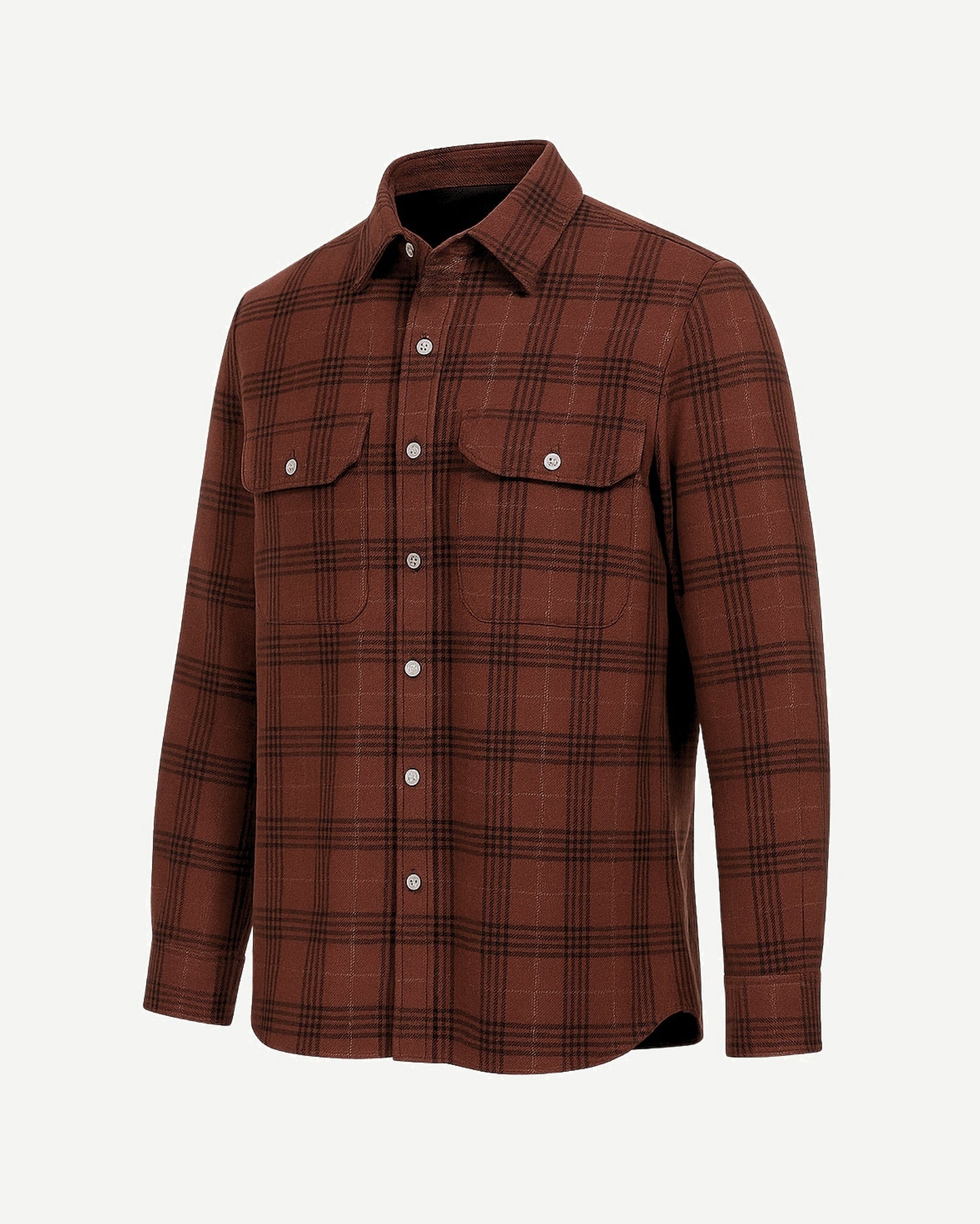 Tramonto Sunset Shirt Jacket — Lightweight Elegance with Luxe Pearl Accents