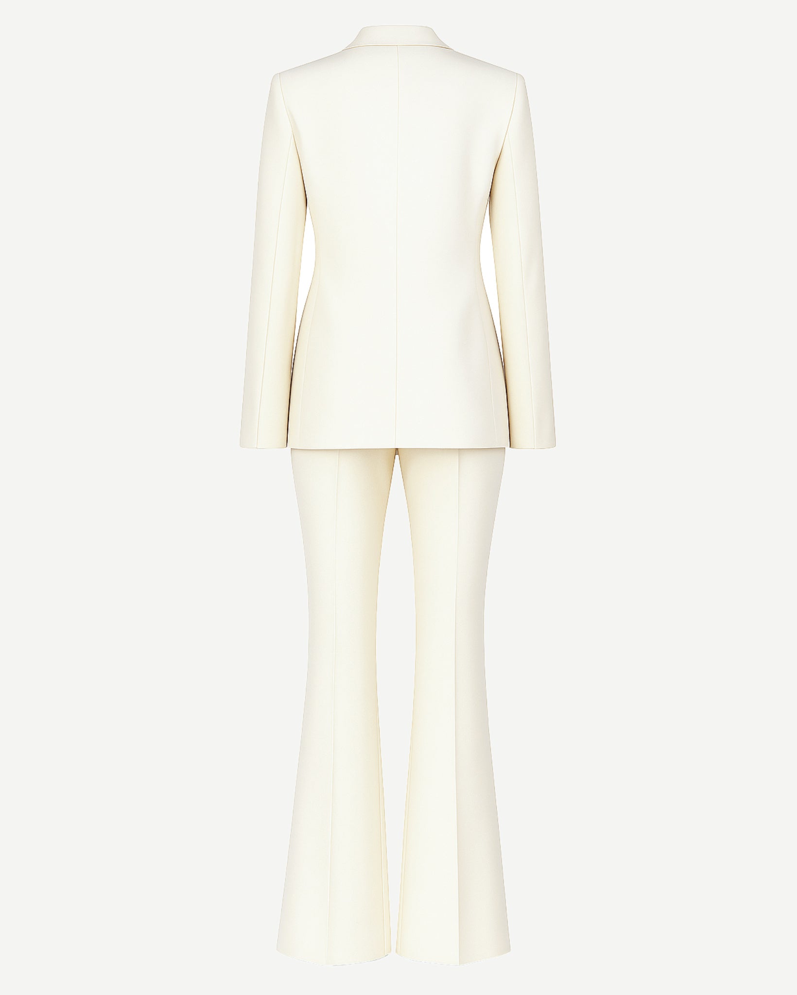 women's ivory dress pants Notch Lapel Wedding 2-Piece Suit with Flare Designed with a comfortable The Ultimate Guide to Color:(DISCONTINUED) Rustic Acorn waist:DROPPED WAIST