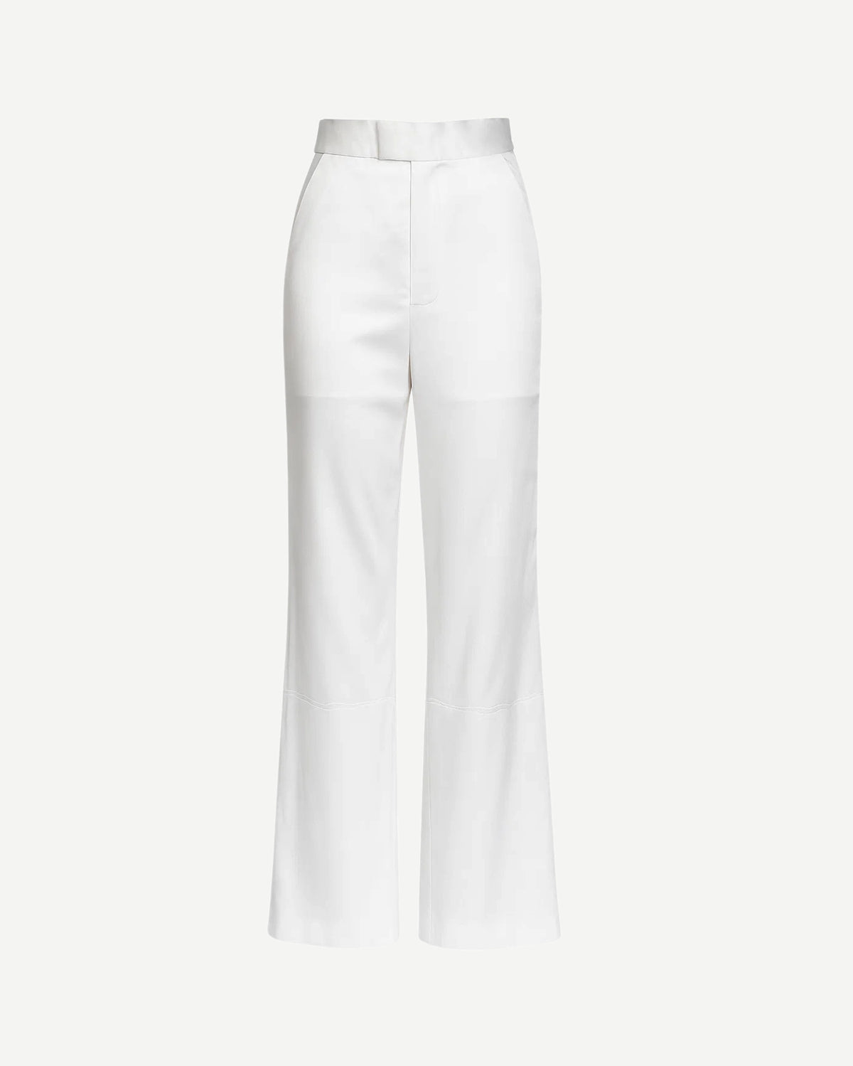 Tailory white wide-leg tailored trousers front view
