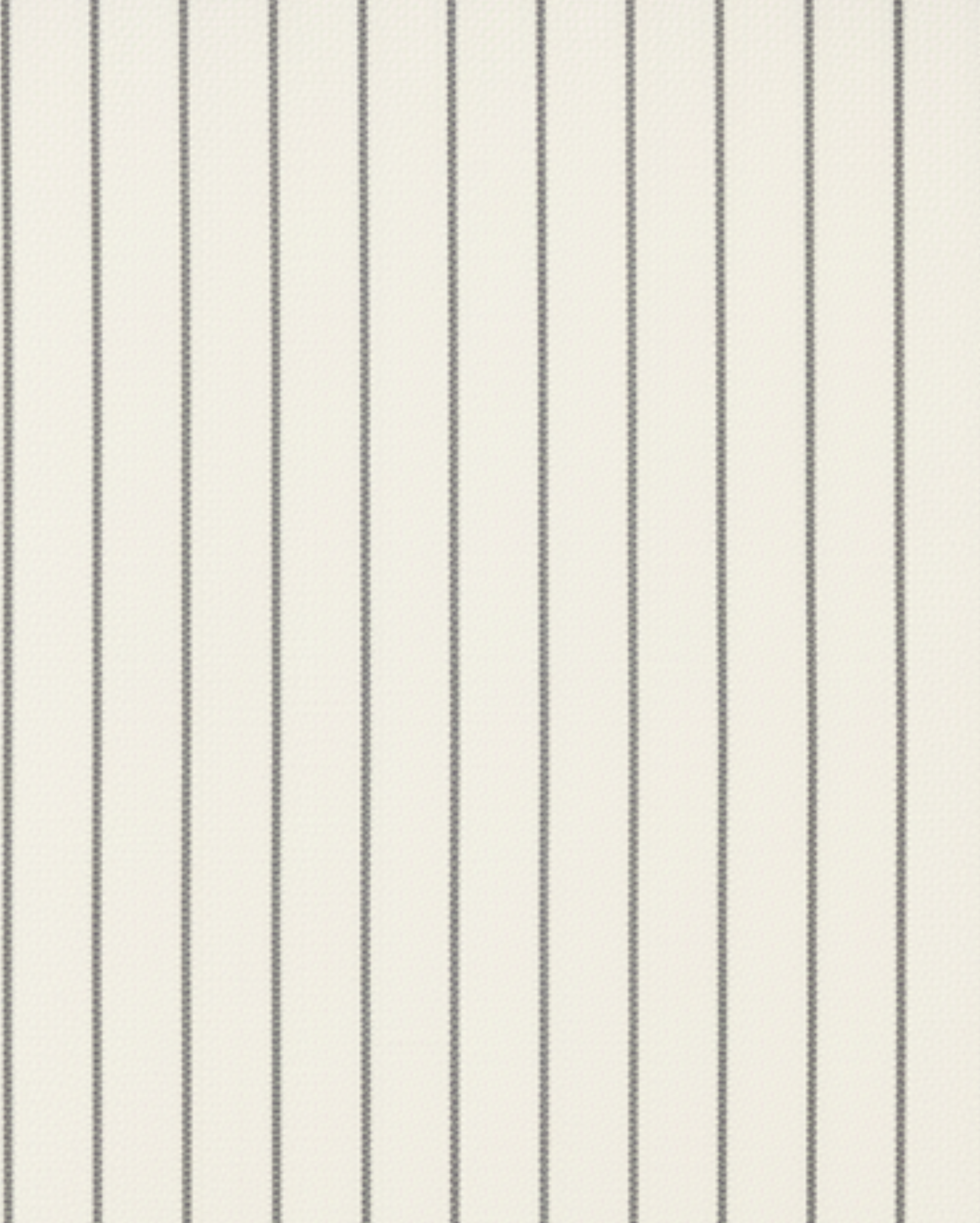 Tailory white and black pinstripe suiting fabric swatch