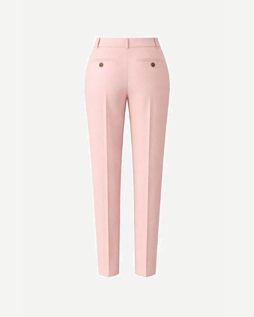 Tailory blush pink tailored two-piece suit back view