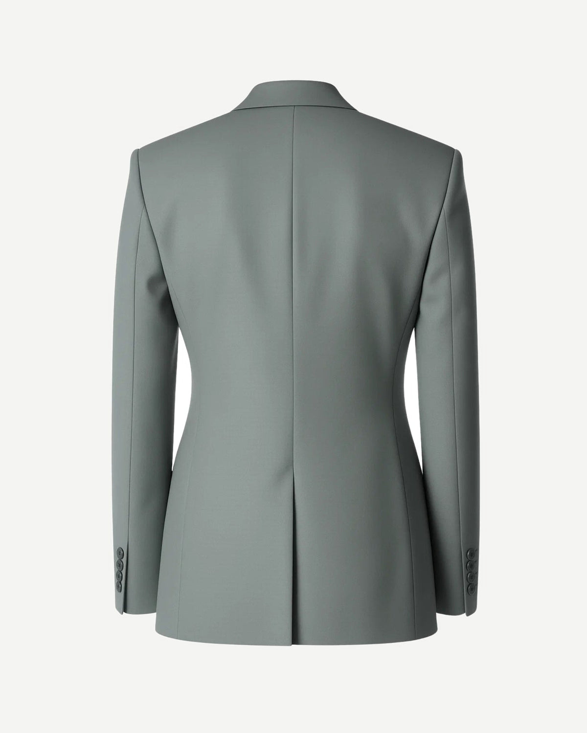 Tailory women’s sage green blazer back view